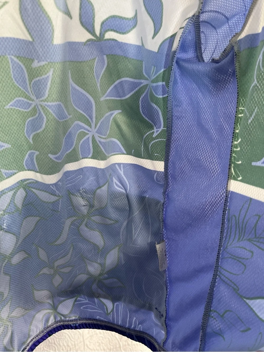 Vintage Y2K Pearl Izumi Pinwheels Bike Jersey Womens Small SS Groovy Cycling Top